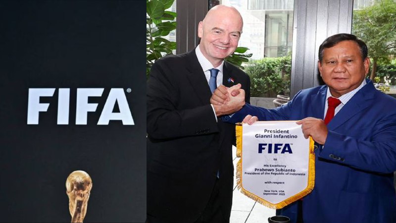 Presiden Prabowo Subianto Bertemu Presiden FIFA Gianni Infantino Membahas Sepak Bola Indonesia ke Puncak Dunia.
